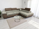 Corner sofa with sleeping function ZARIA