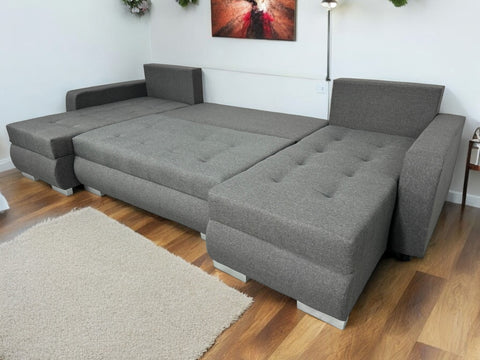 U-shaped sofa bed NUTRO