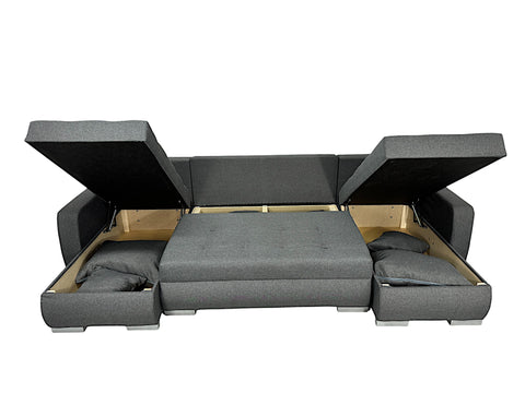 U Bank, Sofa bed gray