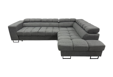 Corner Sofa , Sofa Bed TEDDY GREY
